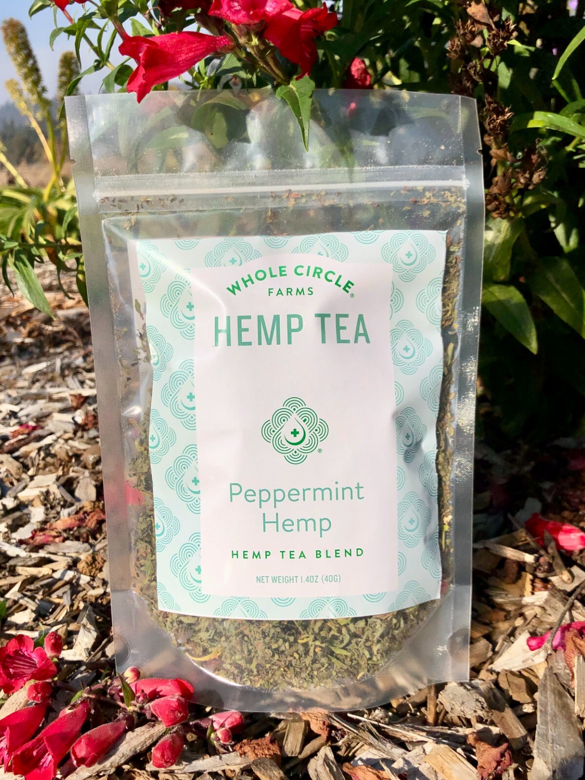 Hemp & Peppermint Tea Blend –  Direct from our Organic Farm in Silverton, Oregon