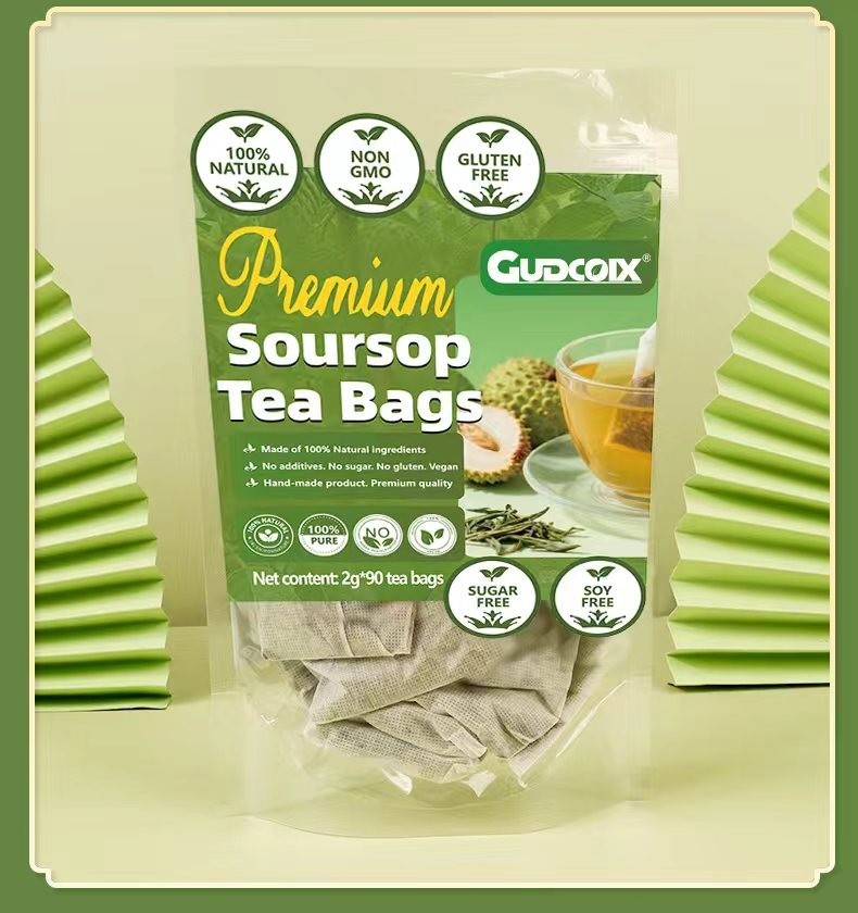 90 Bags Premium Soursop Graviola Leaf Tea Herbal Guanabana Graviola Annona 100%