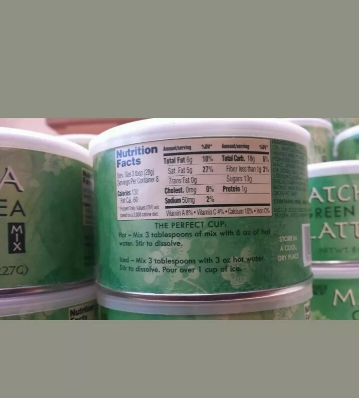 2 Pack Trader Joe’s Matcha Green Tea Latte Mix 8oz Each, Kosher