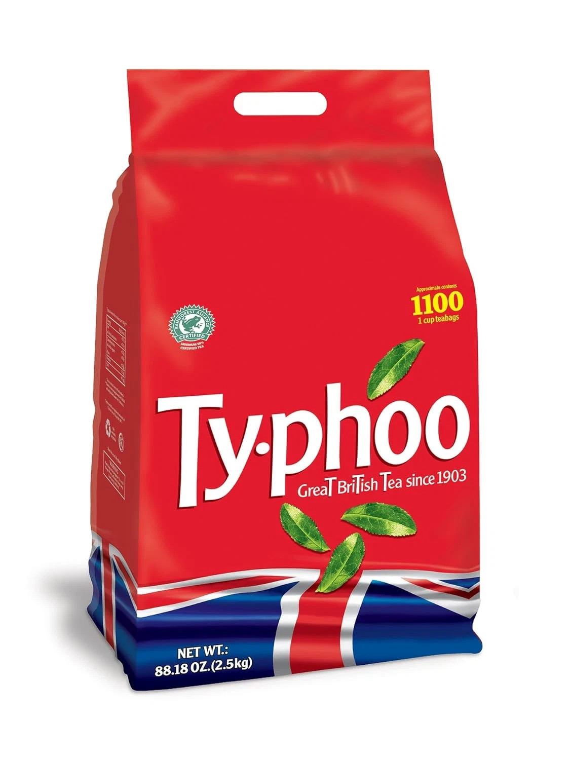 Typhoo Black Tea – 1100 Teabag-FREE SHIPPING-PACK OF 1