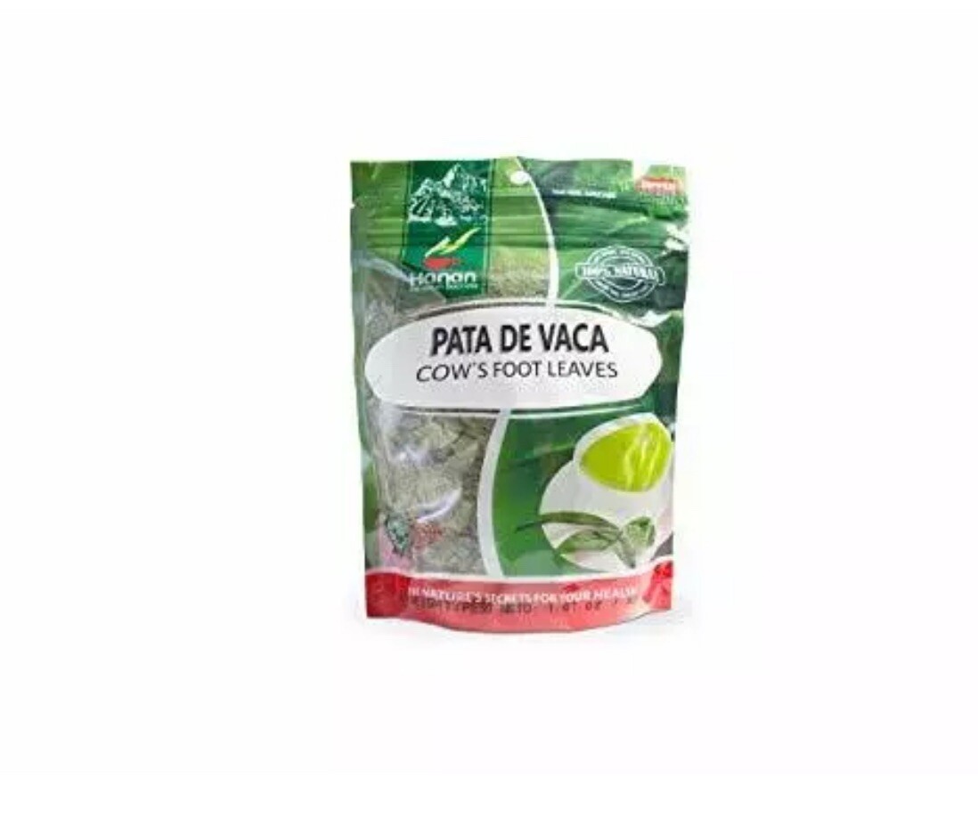 Hanan Peruvian Secrets PATA de VACA Herbal Tea | 100% Natural Cow’s Foot Leaves