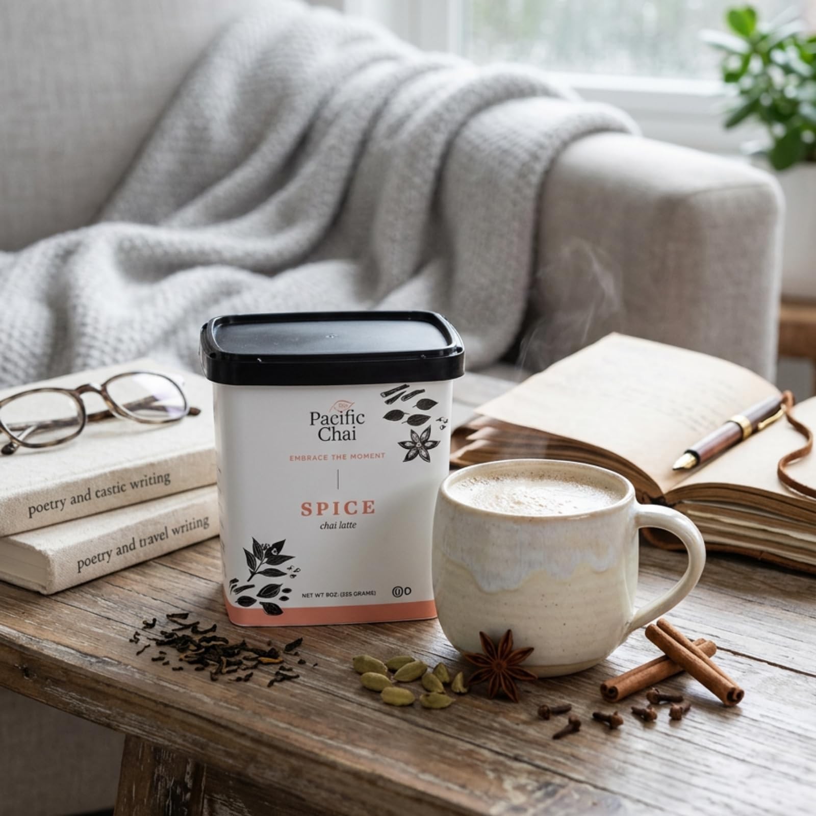 Spiced Chai Latte Mix, Instant Chai Tea Latte Drink Mix, Gluten Free, Kosher …