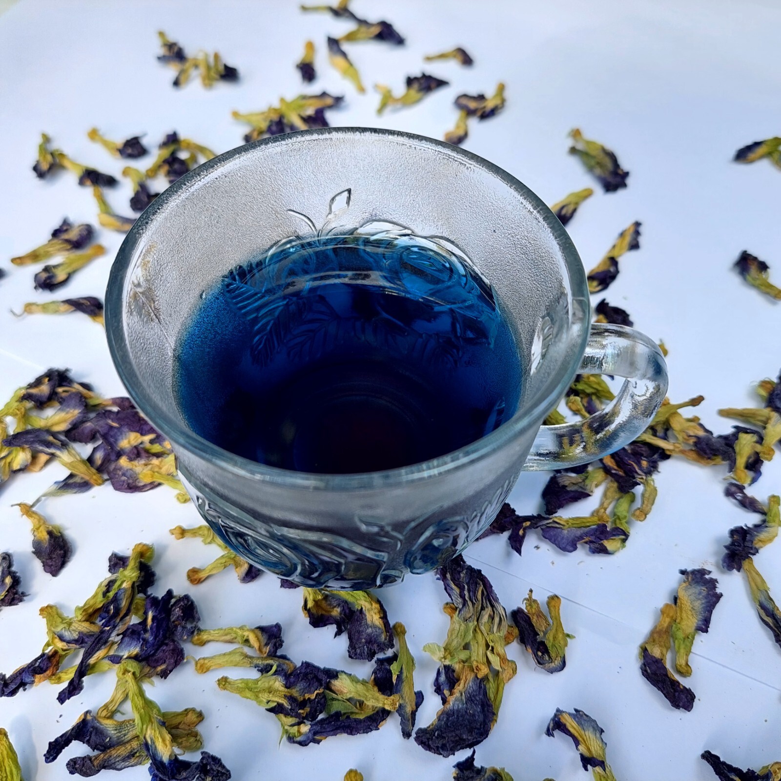 500g Blue Butterfly Pea Flower Clitoria Ternatea Nil Katarodu For Herbal Drink