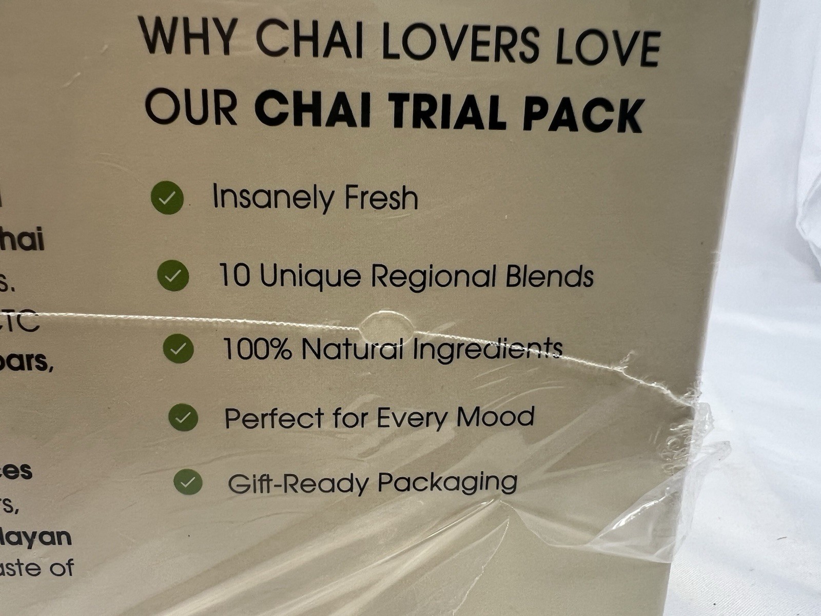 Limited Edition Advent Chai Pack | 10 Authentic Blends for 12 Days