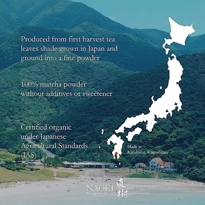 Naoki Matcha Organic Ceremonial First Spring Blend – Authentic Japanese First…