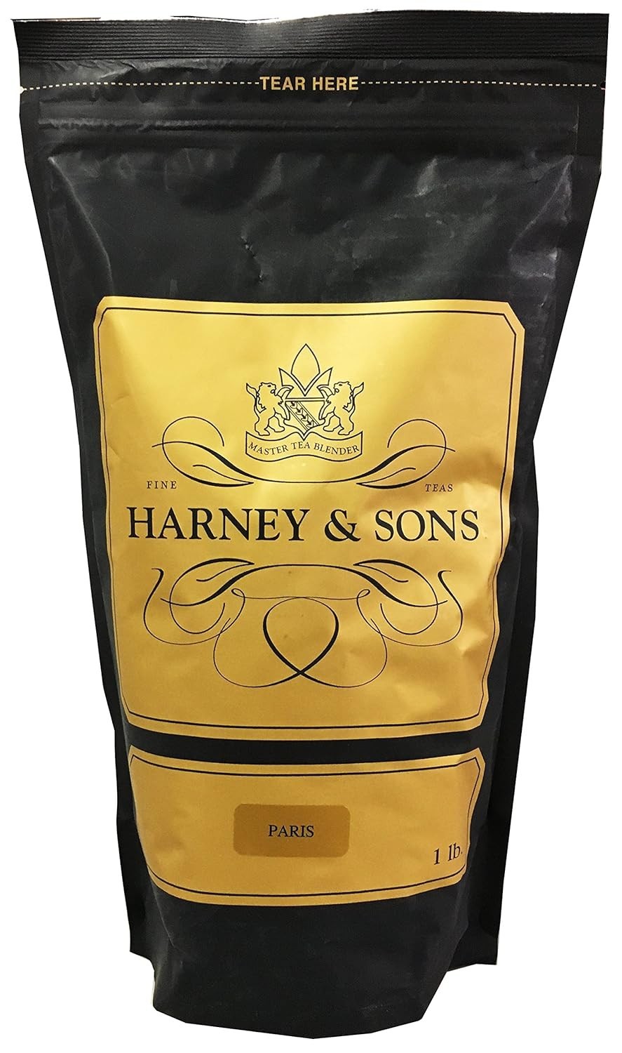 Paris Tea | 16oz Bag Loose Black Tea with Bergamot, Vanilla and Caramel Flavors