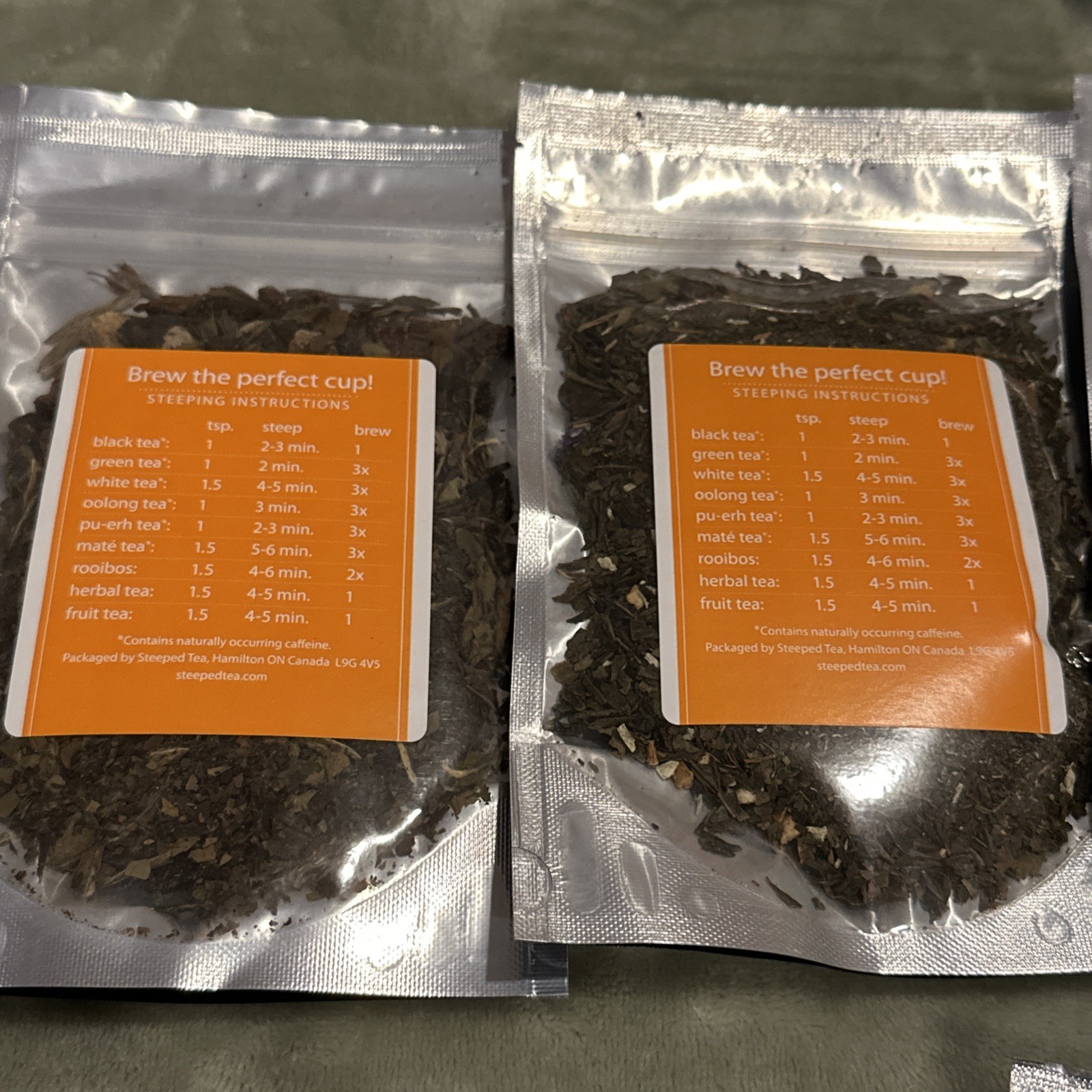 Steeped Tea- Mega Bundle Loose Leaf Teas. Flavor Variety! Great For Gifting!