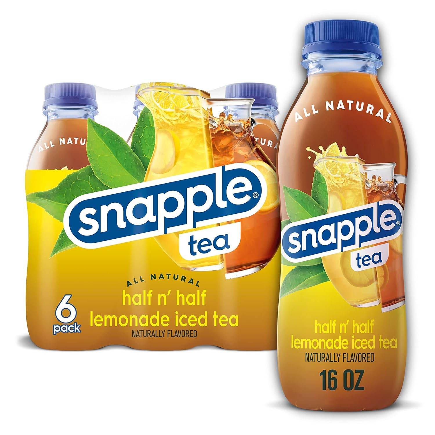 Zero Sugar Peach Tea 16 fl oz recycled plastic bottle Pack of 12
