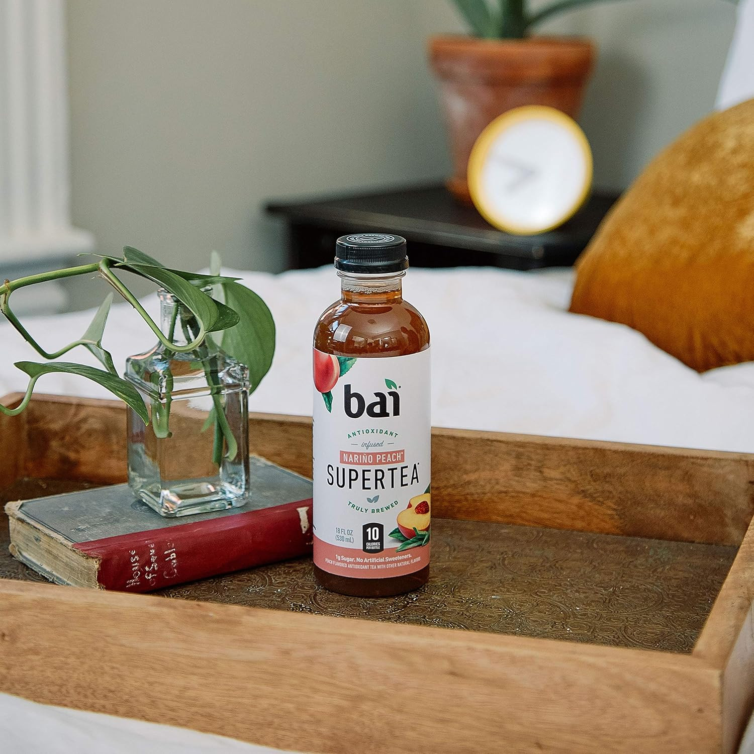 Iced Tea, Narino Peach, Antioxidant Infused Supertea, Crafted with Real Tea (Bla