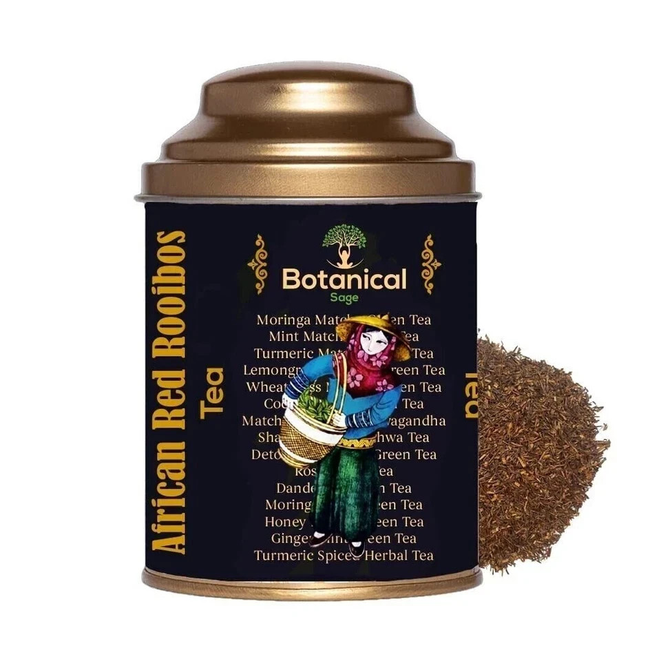 Botanical Sage- Rooibos Tea 50g free shipping world wide