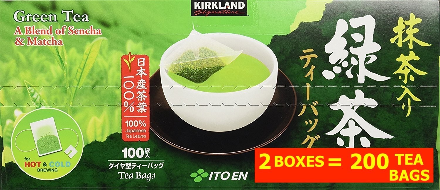 Kirkland Ito En Matcha Blend, Japanese Green Tea 100 Ct @ 2 Boxes – 200 Tea Bags