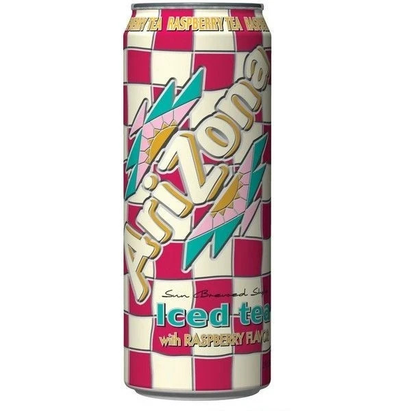 ARIZONA ICED TEA RASPBERRY 22 FL OZ 24 PACK OF CANS