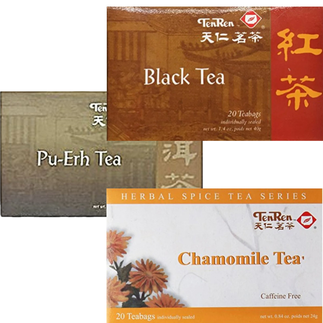 1 PACK – Ten Ren Tea Variety – 20 Tea Bags – Choose Your Flavor