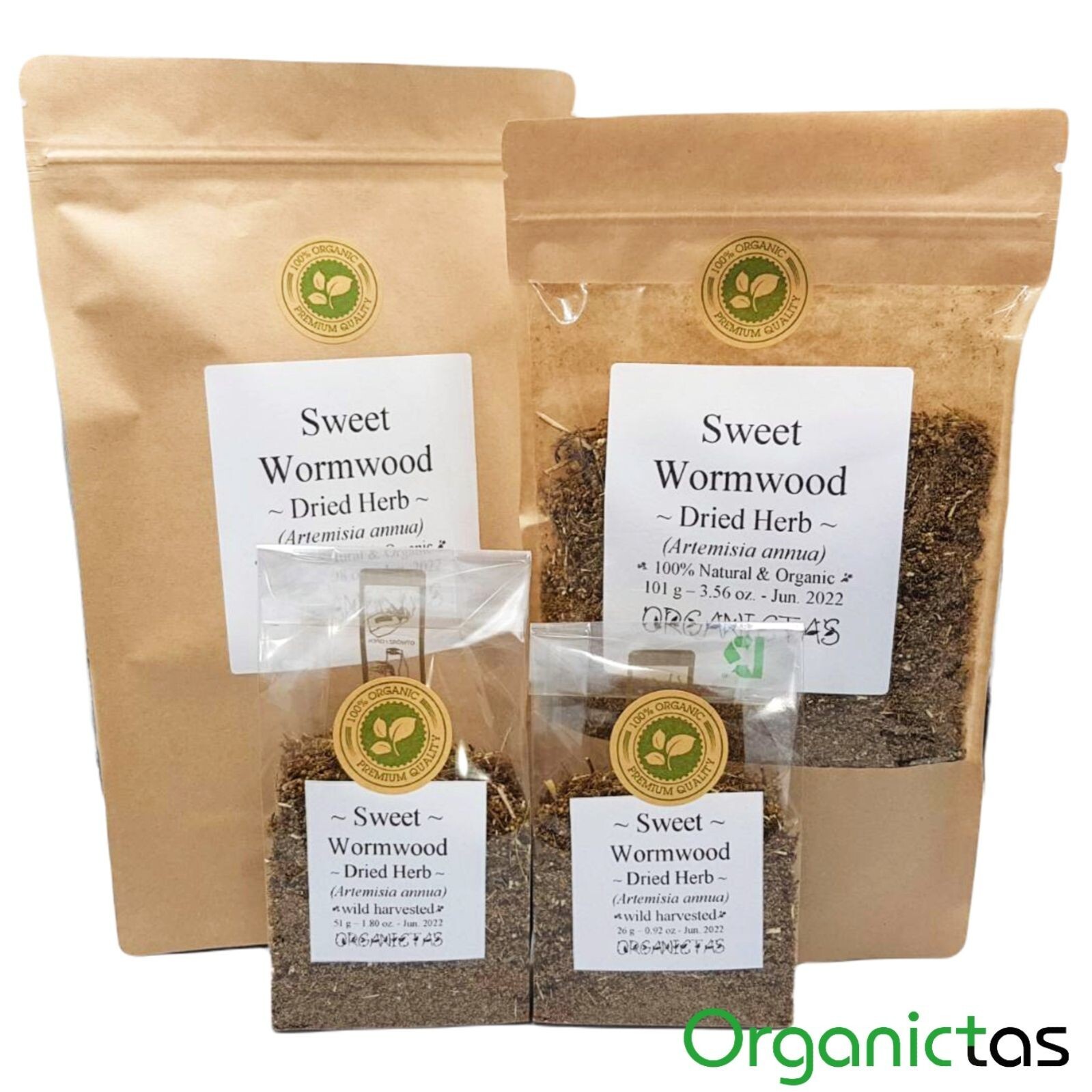 Artemisia annua Tea Organic (Sweet Wormwood Tea / Sweet Annie Tea) 100g / 3.55oz