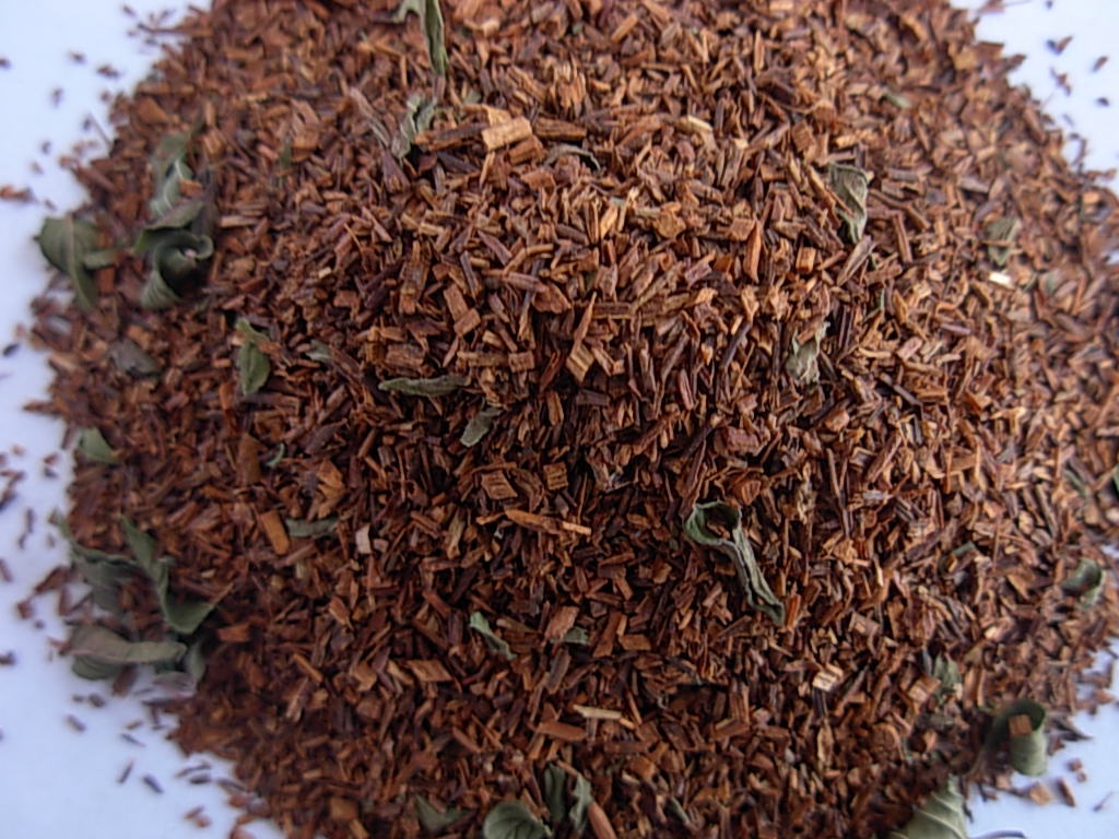 Chocolate Mint Rooibos Organic Tea 12 oz rich chocolate smooth mint ships free