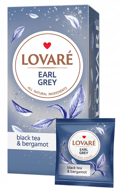 LOVARE EARL GREY Tea in envelopes 24x2g – 48g