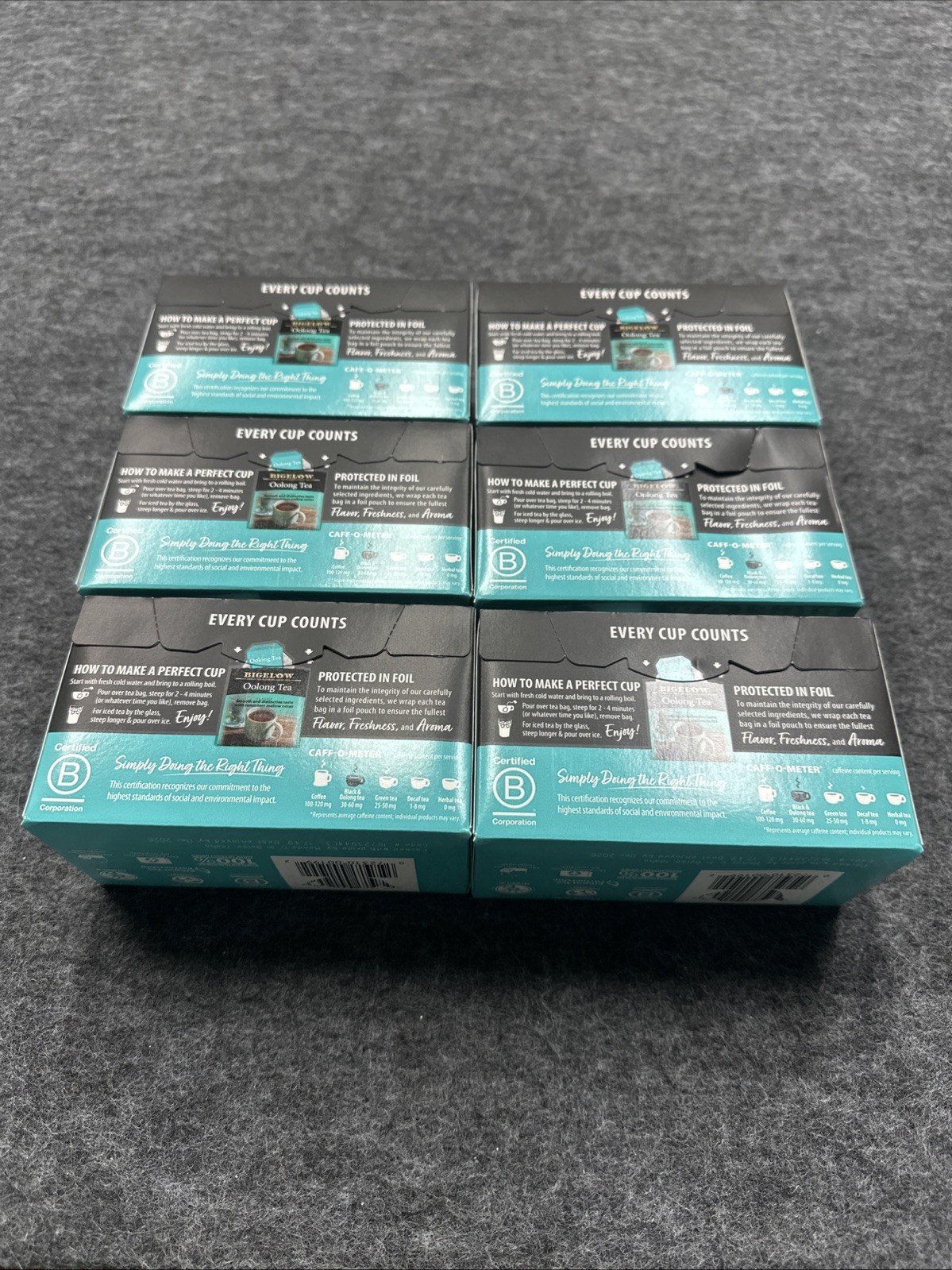 120 Count Begelow Oolong Classic Tea BB 12/2026