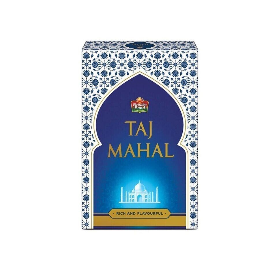 4 x Taj Mahal Tea 500g Darjeeling India Brand Brooke Bond Original Assam Chai
