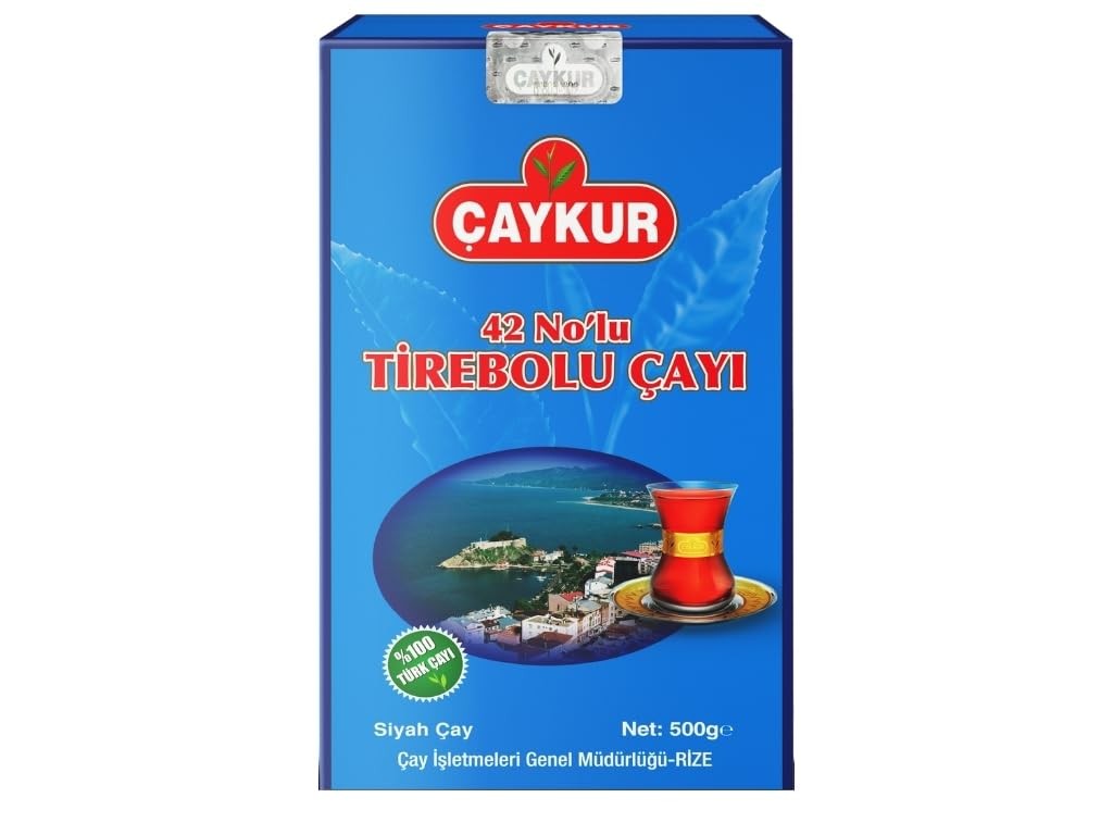 Tirebolu 42 Turkish Black Tea Loose Leaf Premium Breakfast 500g / 17.6 Oz Brew