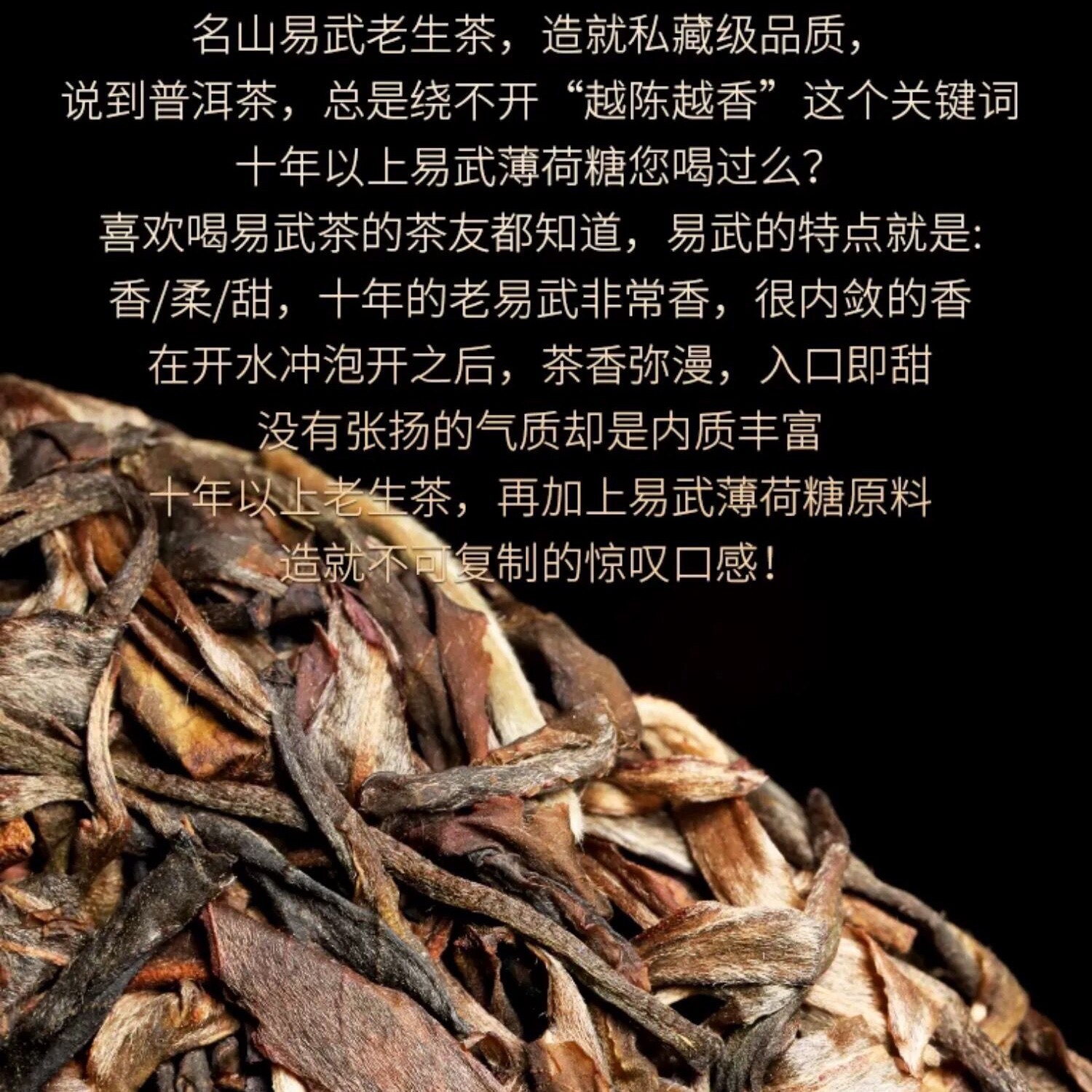 易武薄荷糖,單株,2012y,生茶,357g