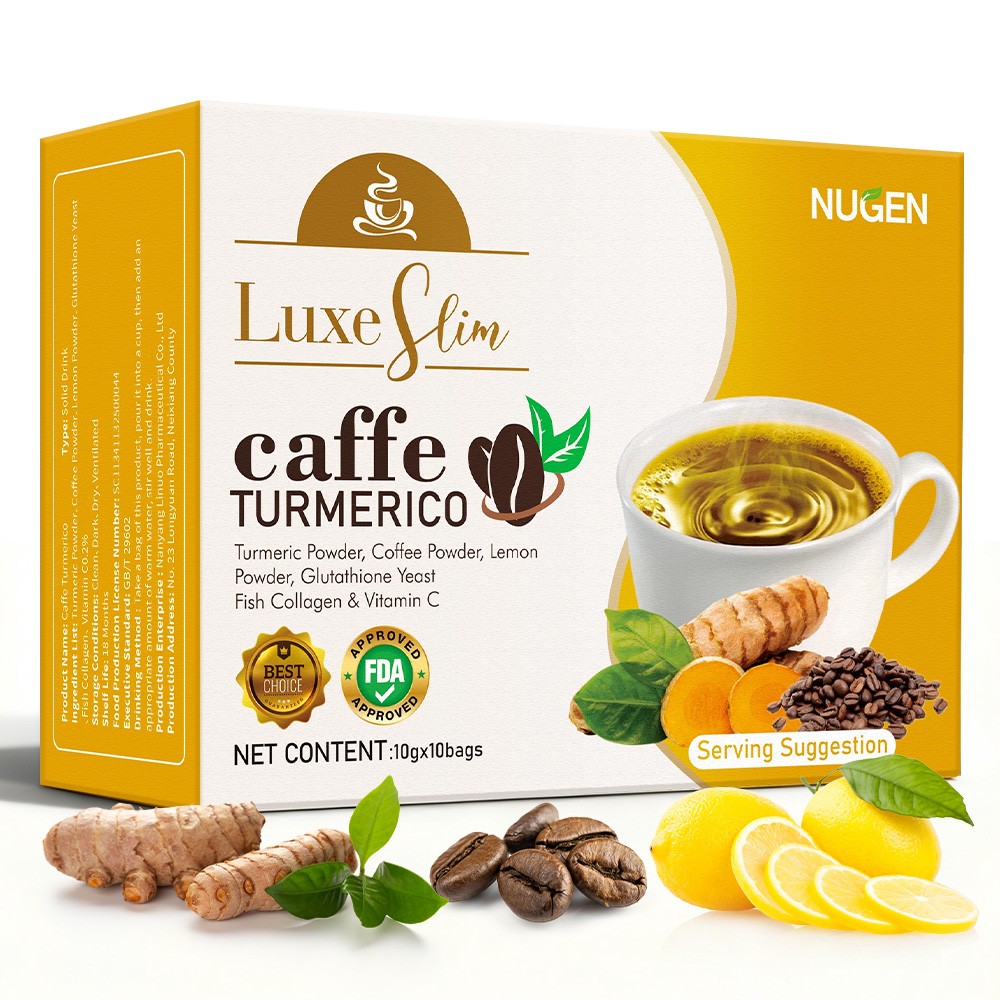 4-in-1 Turmeric Coffee Tea Bags – 10 sachets – Immune Boosting – Skin Health