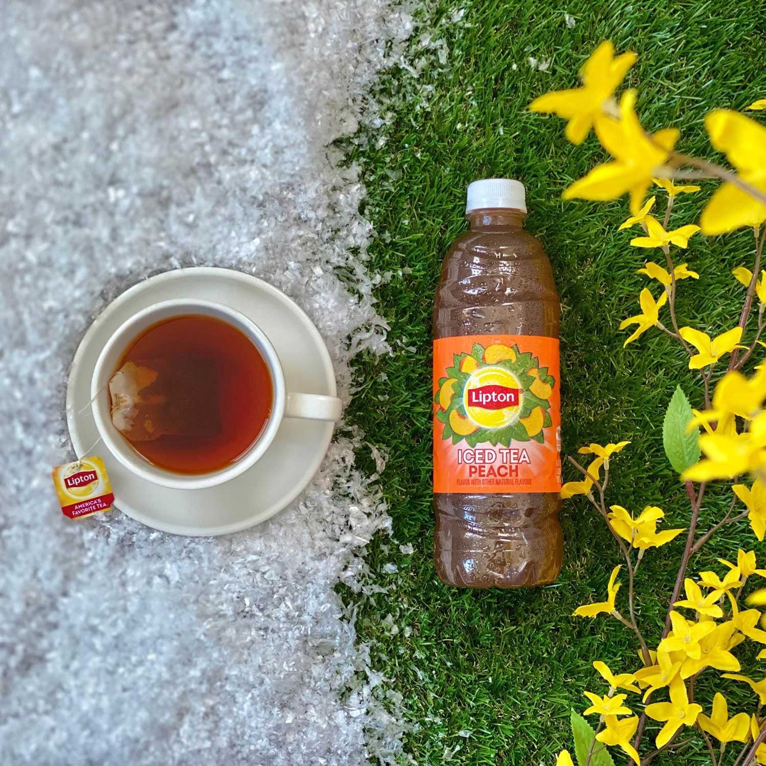 24 BOTTLES – Lipton Peach Iced Tea 16.9 fl oz FRESH!! FAST SHIP!!