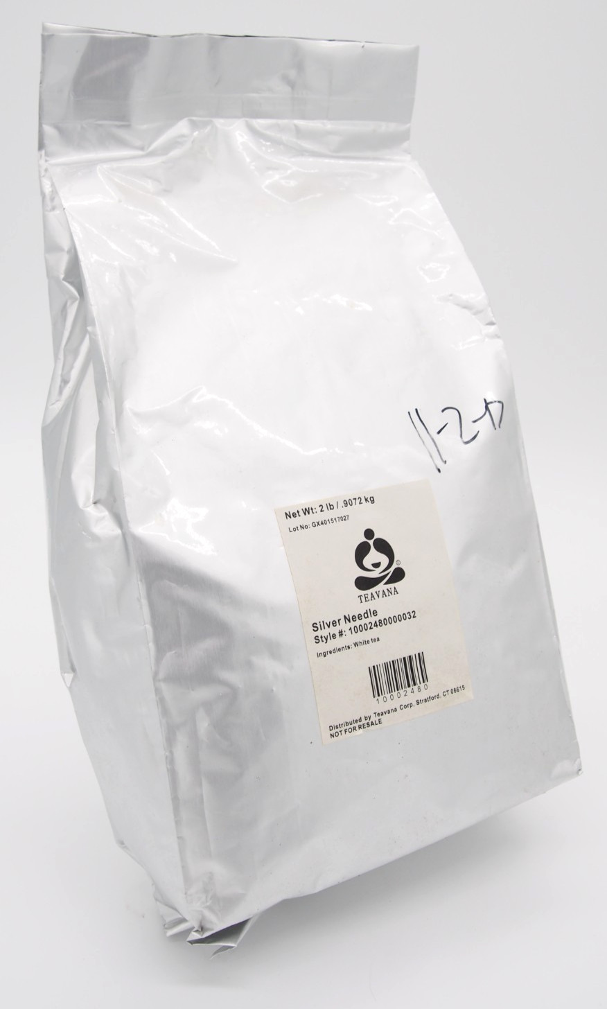 TEAVANA Original SILVER NEEDLE Bagged White Loose Tea 2lb/ 32oz FACTORY SEALED