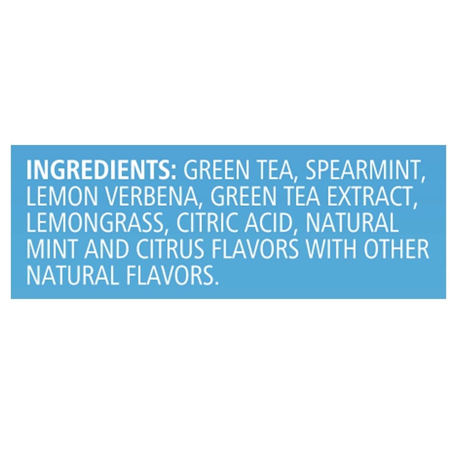 Lemongrass & Mint Cold Brew Green Iced Tea 18 Count for Energetic Sipping