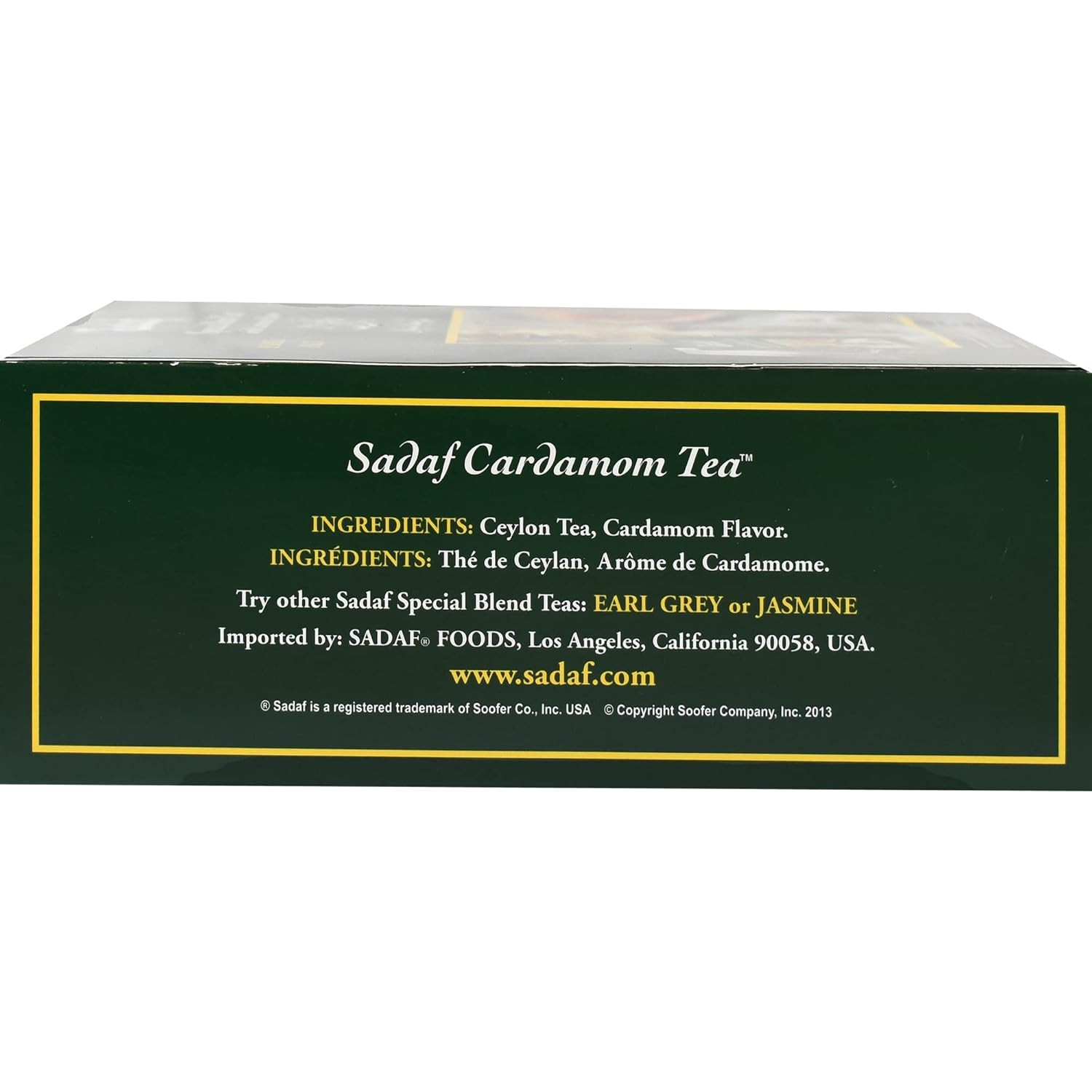 Cardamom Tea Bags | Special Blend Cardamom Ceylon Black Tea | Quicktea Product H