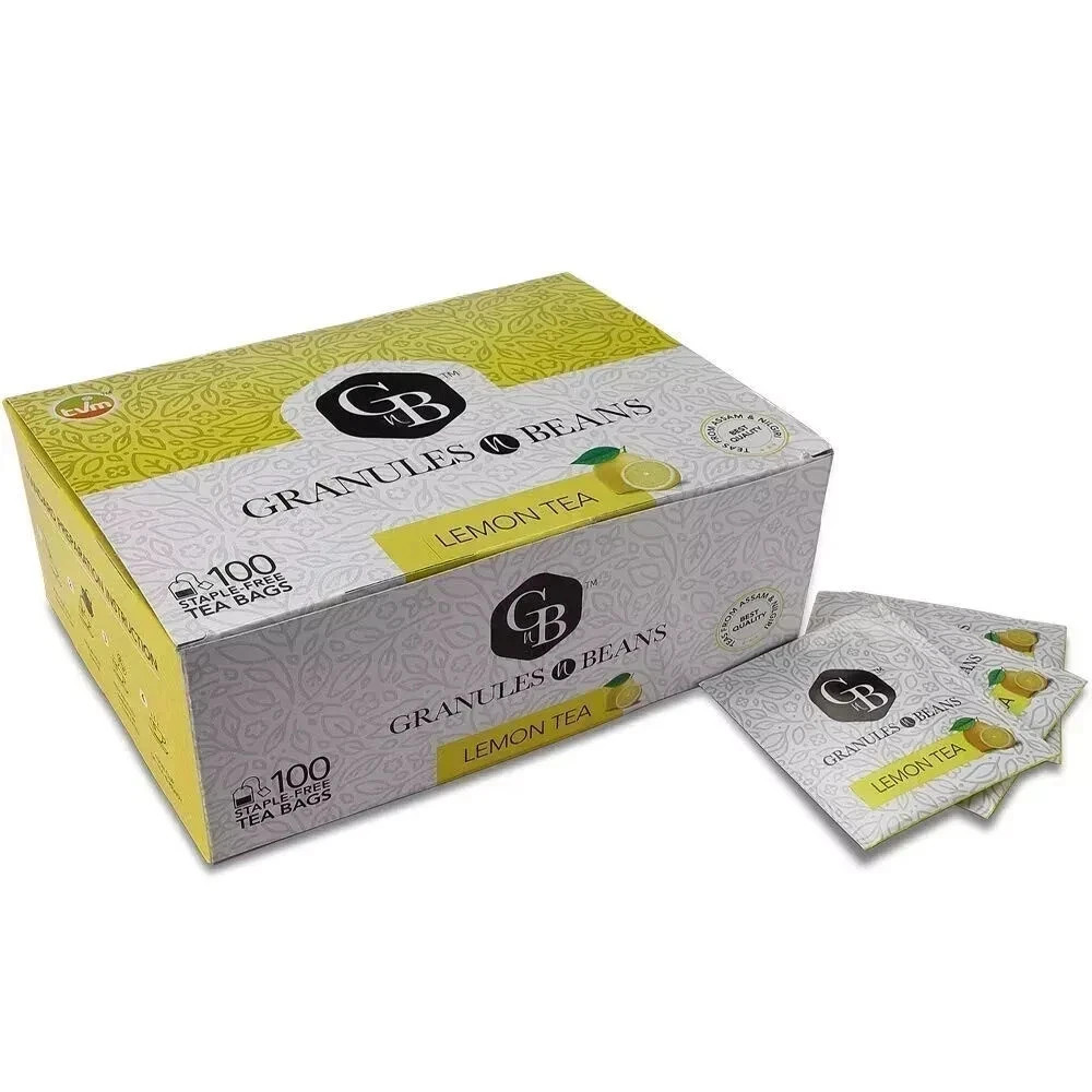Granules n Beans Lemon Tea 100 Tea Bags