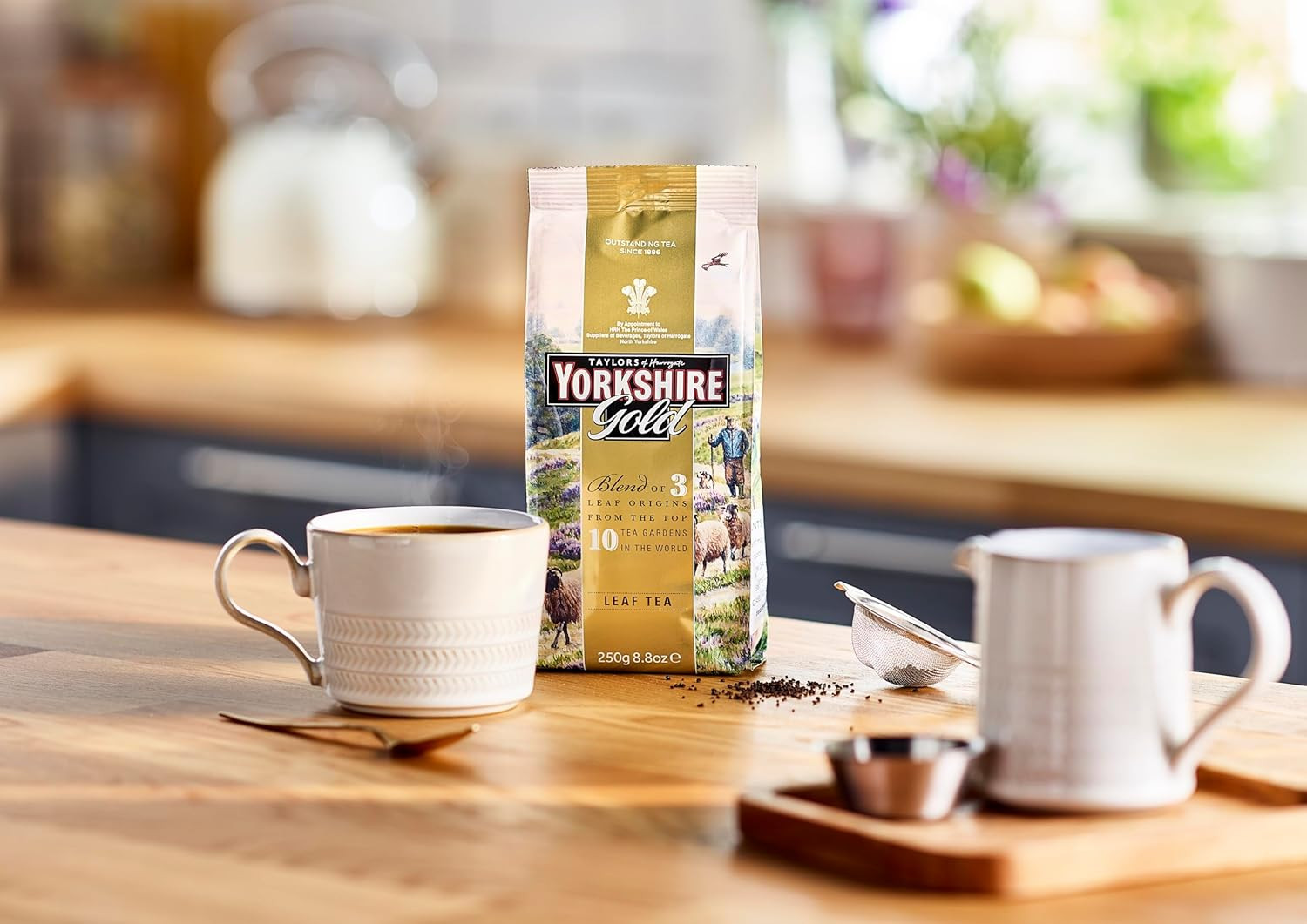 , Gold, Loose Leaf Tea, Black Tea, 8.8 Ounce, Premium Blend, Rich, Smooth, an…