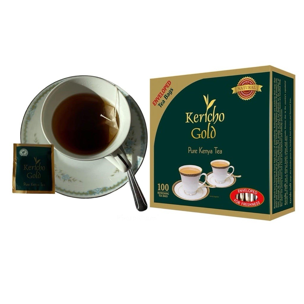 Kericho Gold Pure Kenya Tea – 100 Tea Bags