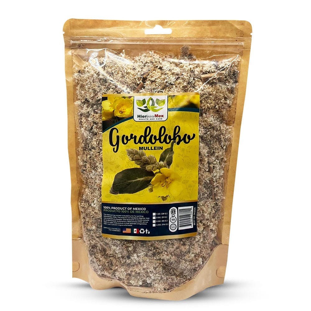 Mullein Herbal Tea 4 oz.-113g Gordolobo Te Herbal, Natural Mexican Herb