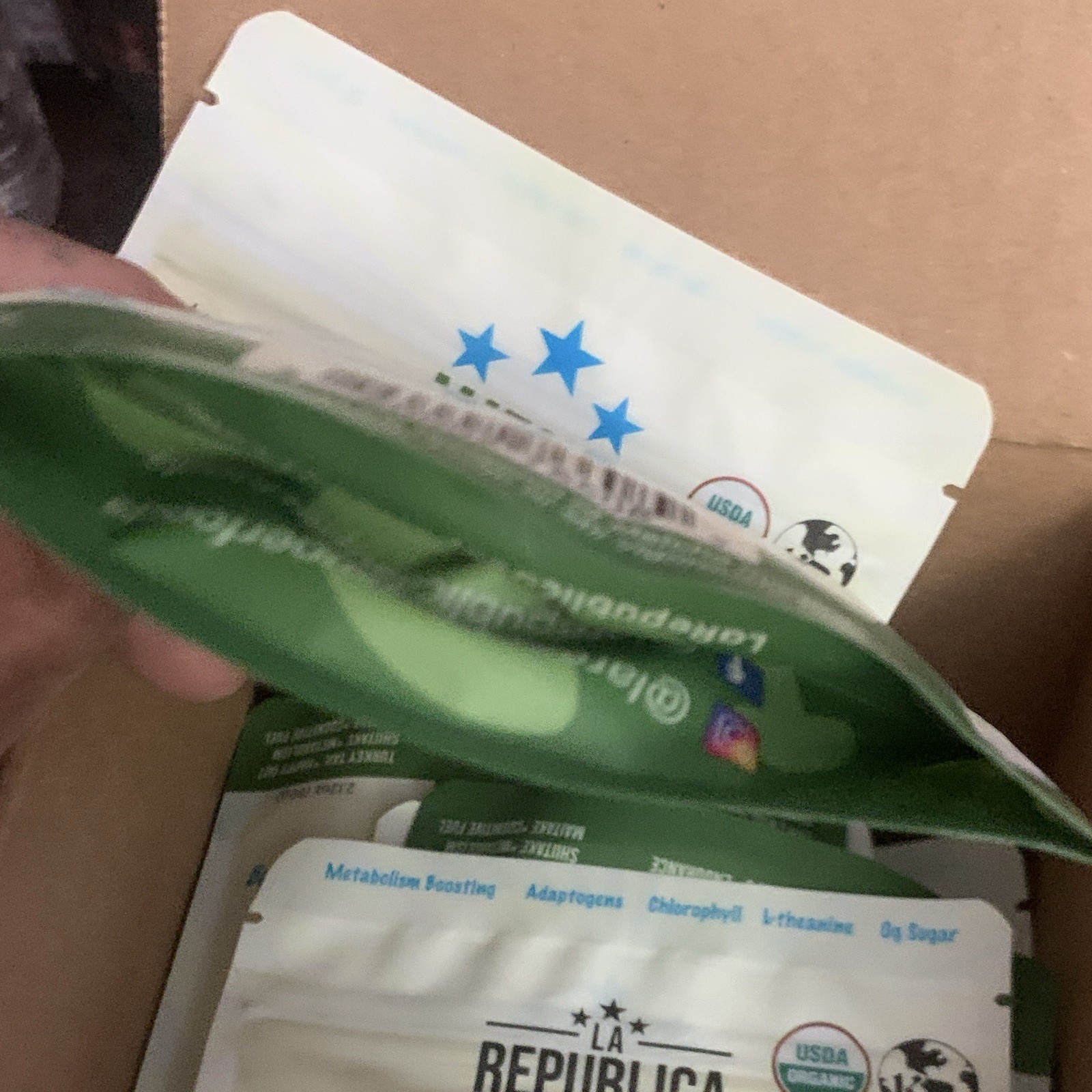 La Republica Superfoods Organic Mushroom Matcha Powder 60g 60ct USDA
