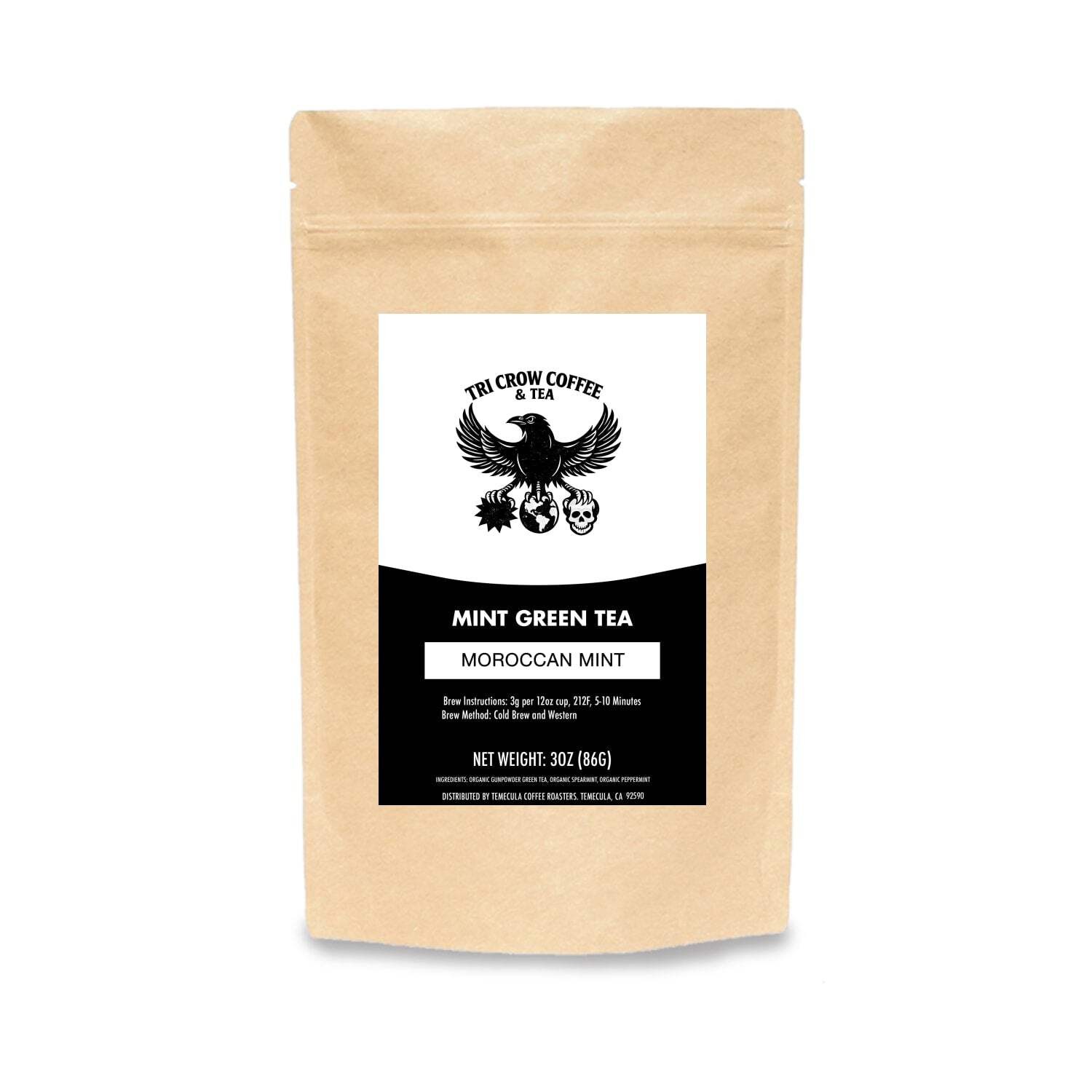 Moroccan Mint Green Tea • Smooth, Refreshing, Mint‑Forward Blend