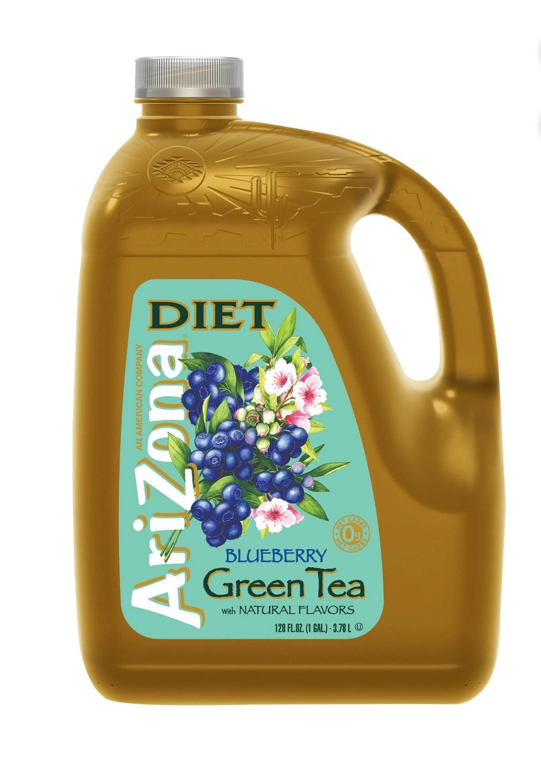 2 PK – AriZona Diet Blueberry Green Tea 128 fl oz