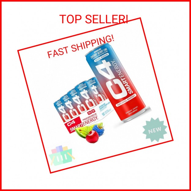 Cellucor C4 Smart Energy Drink – Sugar Free Performance Fuel & Nootropic Brain B