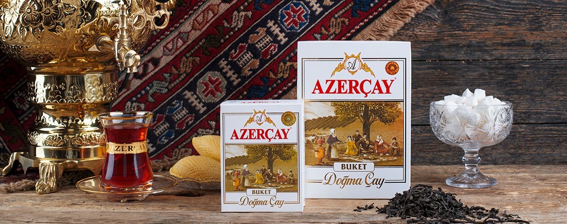 Azerchay Black Tea – Tea Bouquet Traditional Tea, Largest Leaf Black Tea 250 gr