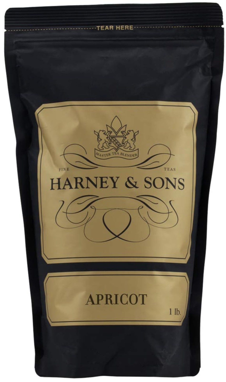 Harney & Sons Apricot Loose Leaf Black Tea – 1 Pound (Pack of 1),