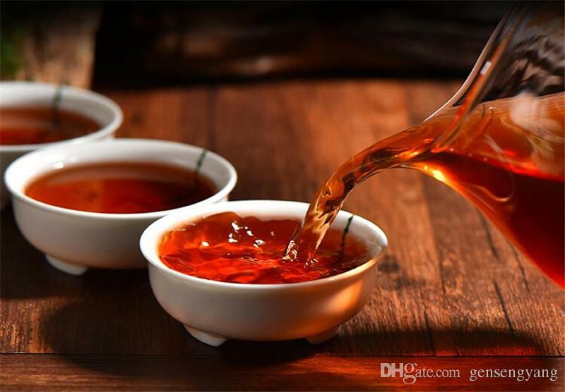 400g Yunnan Mengku Ripe Pu-erh Tea Gong Ting Royal Old Puer Cake Natural