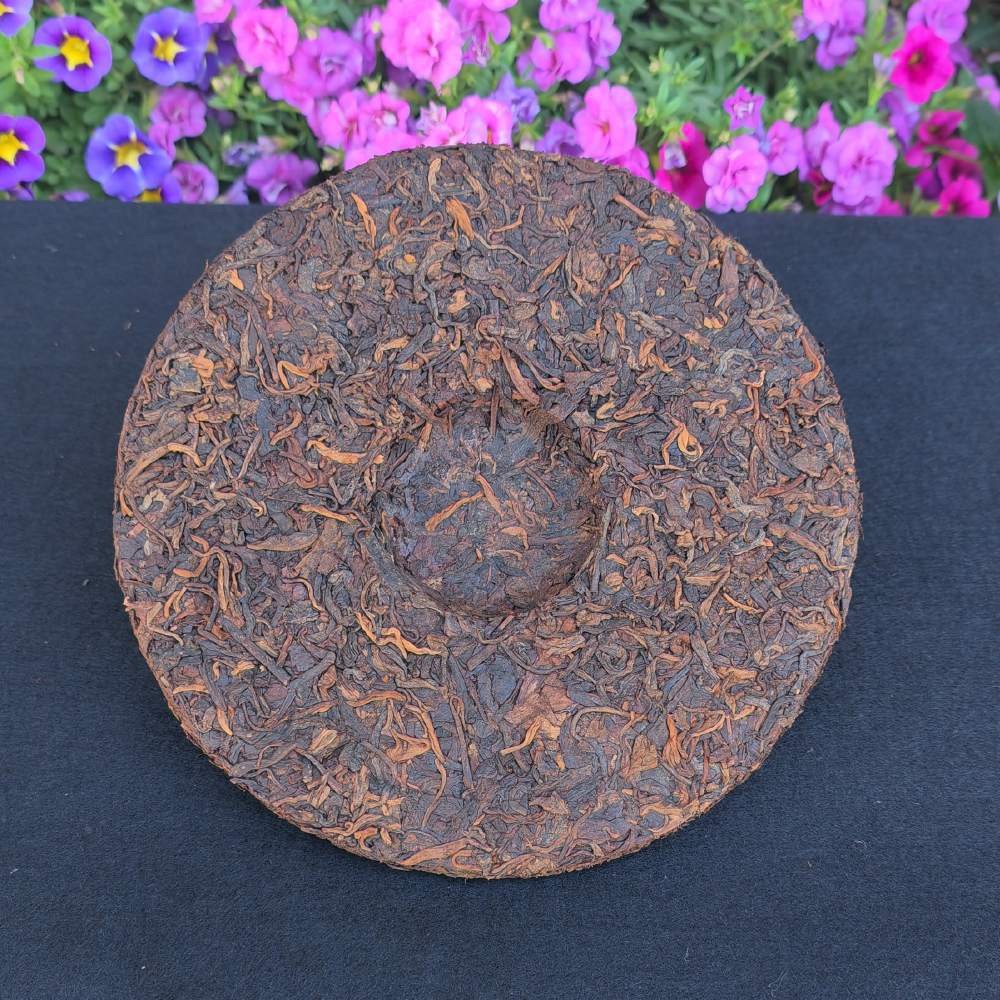 357g Origin Ripe Pu Erh Yunnan Compressed Tea Lao Ban Zhang Ripe Cake Tea