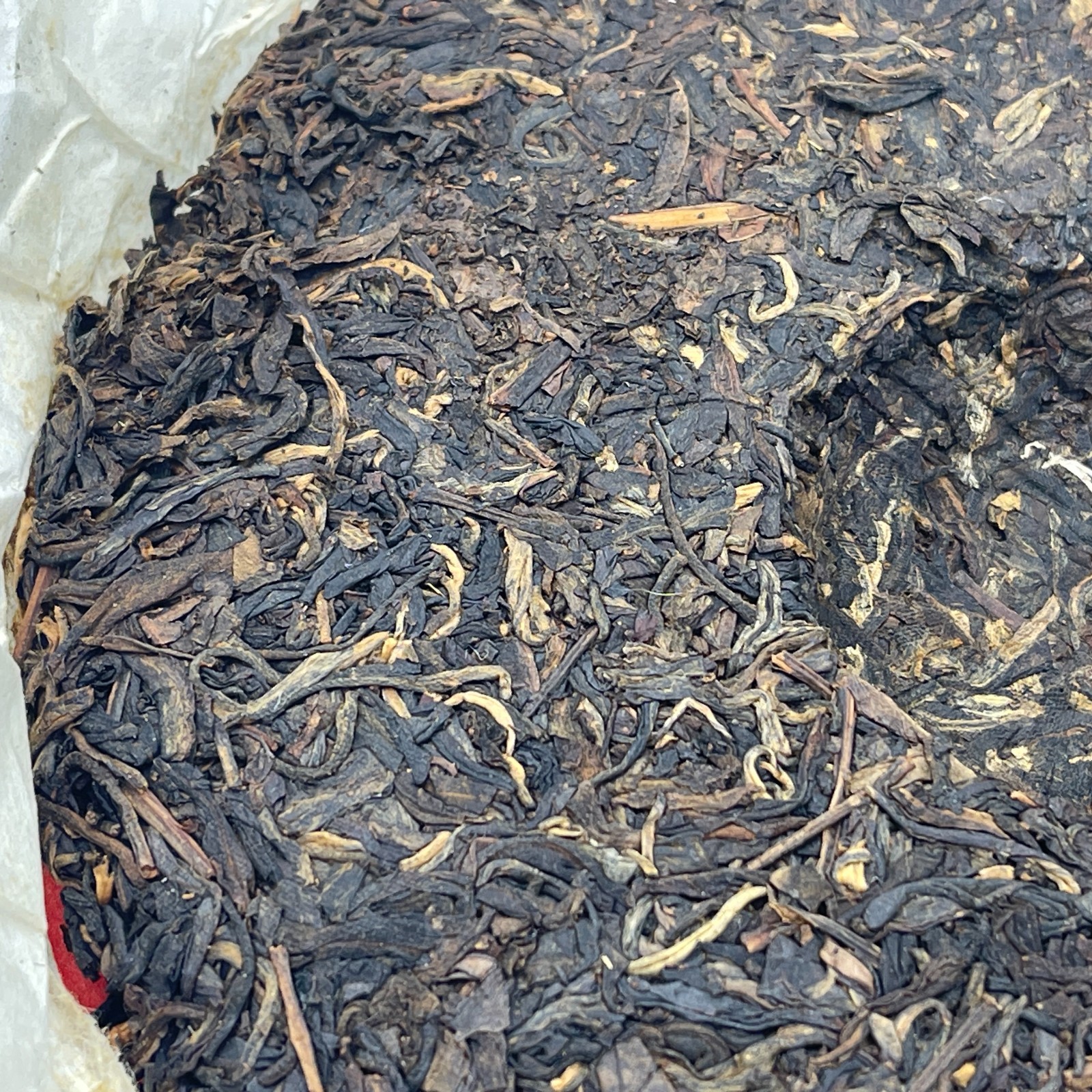 2006 China Tea Gold 8781 Raw Pu-erh Tea Cake, 380g, from Yunnan