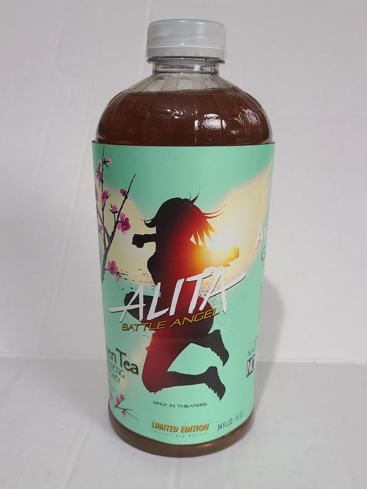 Arizona Tea – Alita Battle Angel – Limited Edition 34oz. Collectible Bottle 2018