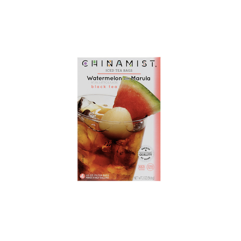 China Mist Watermelon with Marula Iced Tea Bags, 4-Count Box