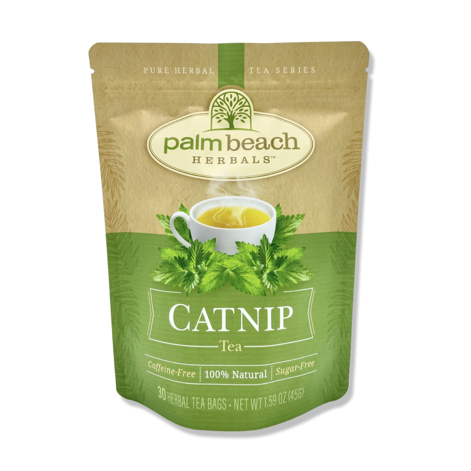 Catnip Tea by Palm Beach Herbals | 30ct, Caffeine-Free