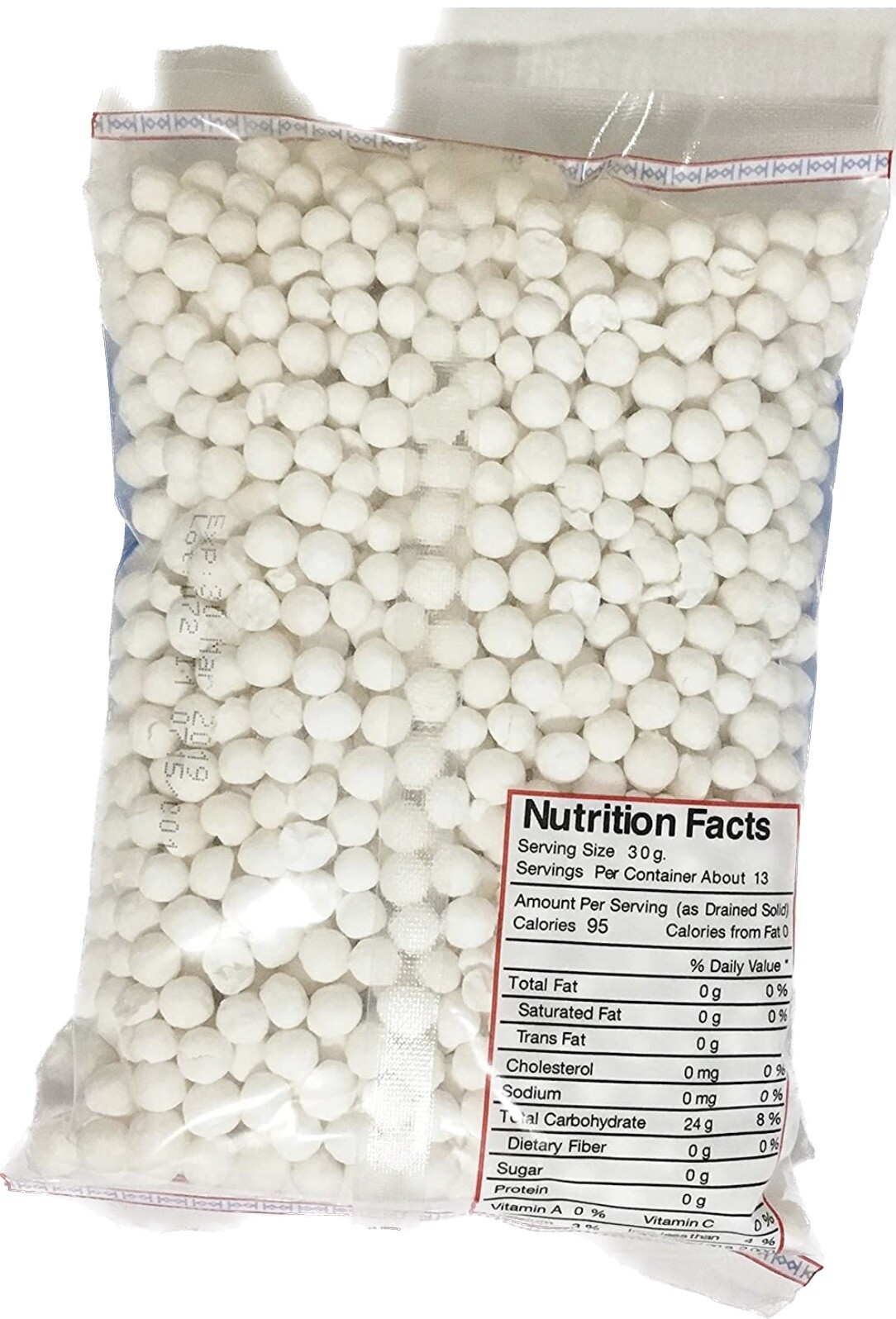 Asuka White Tapioca Pearl Large Boba Sago 14oz Gluten Free