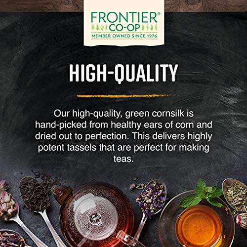 Frontier Co op Green Corn Silk Tea 1 Pound Bulk Natural Herbal Goodness