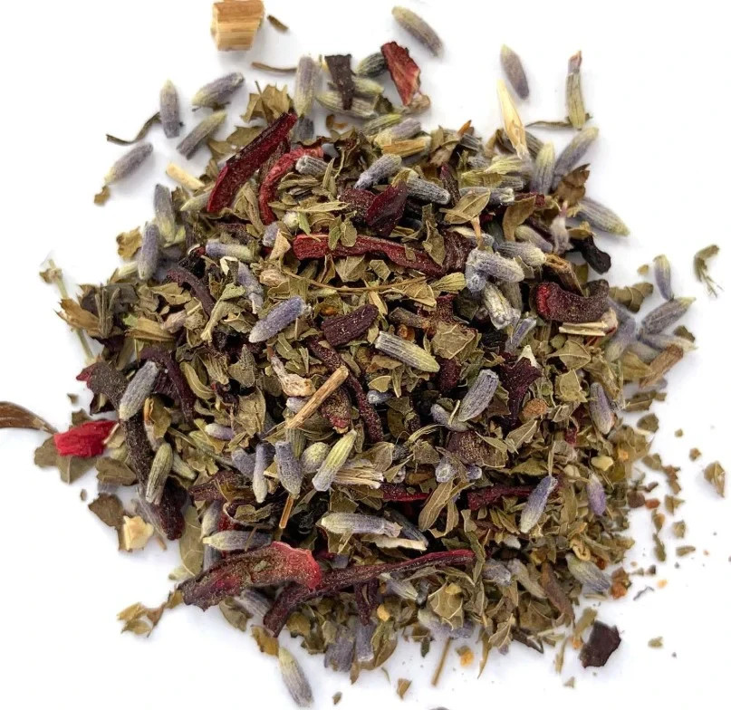 Hibiscus Zest Herbal Tea | Natural Dried Hibiscus Flowers Loose Leaf