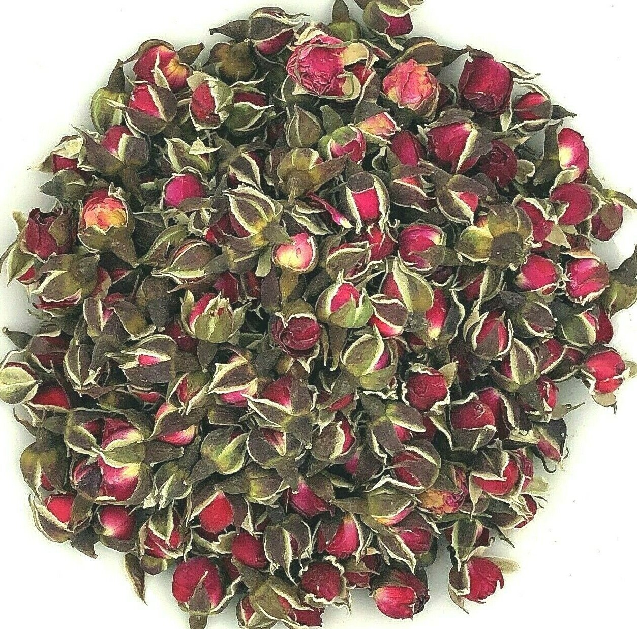 Greenlike Dried Rosebud Flower Rose Bug tea Rose tea 玫瑰花 玫瑰花茶 金边玫瑰花