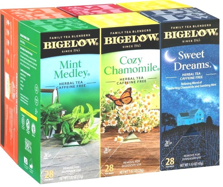 BIGELOW Herbal Tea, Variety Pack, 168 bags